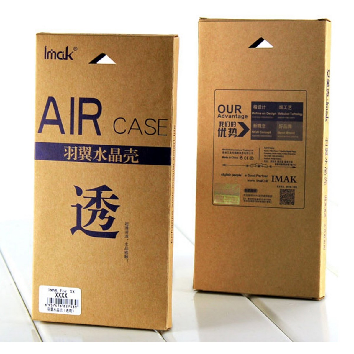 Carcasa Funda Dura Transparente Imak para Nokia Lumia 530