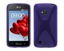 Funda Gel Tpu Lg L50 D213 X Line Color Morada