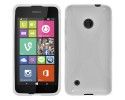 Funda Gel Tpu Nokia Lumia 530 X Line Color Blanca