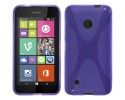 Funda Gel Tpu Nokia Lumia 530 X Line Color Morada