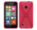 Funda Gel Tpu Nokia Lumia 530 X Line Color Rosa