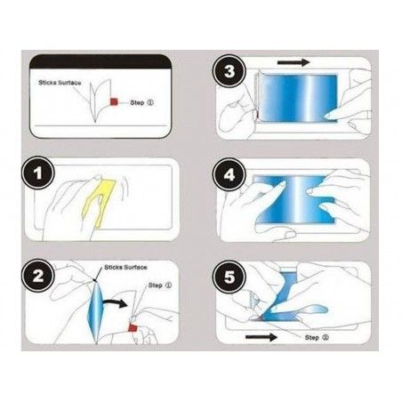 3 X Protector Pantalla Mate Antihuellas (Anti-Glare) para Lg L50 D213
