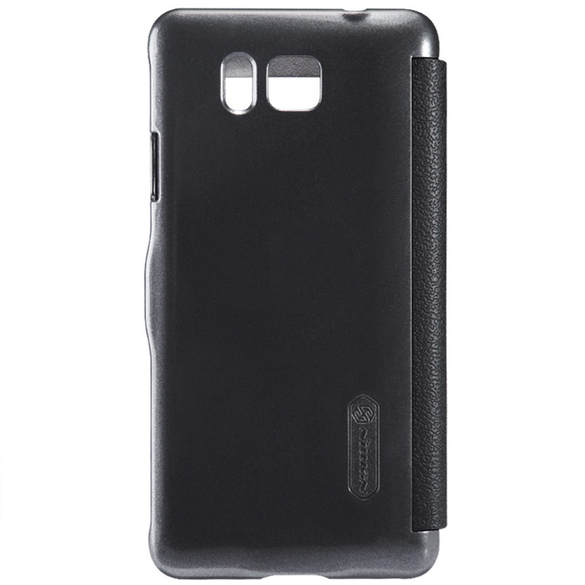Funda Flip Nillkin Piel Negra Samsung Galaxy Alpha G850F