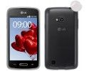 Funda Gel Tpu Fina Ultra-Thin 0,3mm Transparente para Lg L50 D213