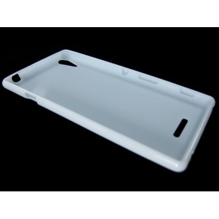Funda Gel Tpu Sony Xperia T3  X Line Color Blanca