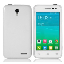 Funda Gel Tpu para Alcatel One Touch Pop S3 Color Blanca