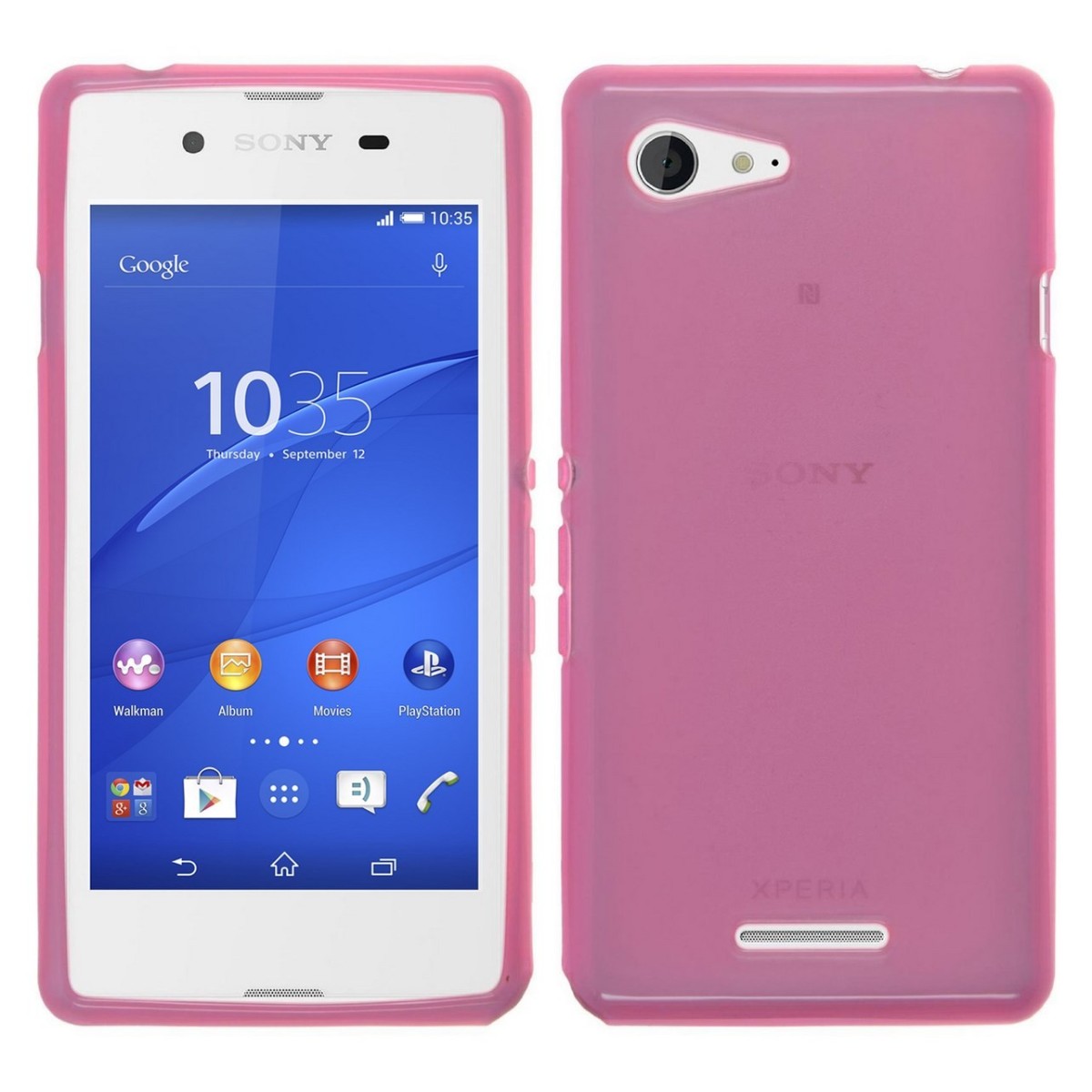 Funda Gel Tpu para Sony Xperia E3 Color Rosa
