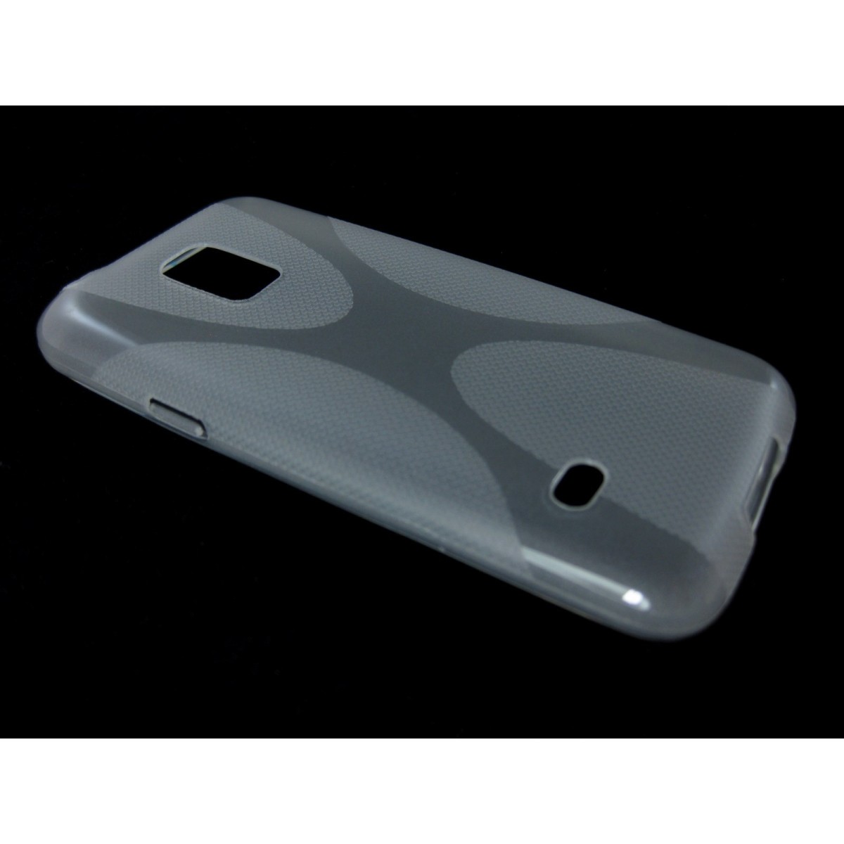 Funda Gel Tpu Samsung Galaxy S5 Mini G800F  X Line Color Transparente