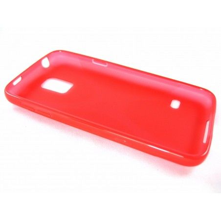 Funda Gel Tpu Samsung Galaxy S5 Mini G800F  X Line Color Roja