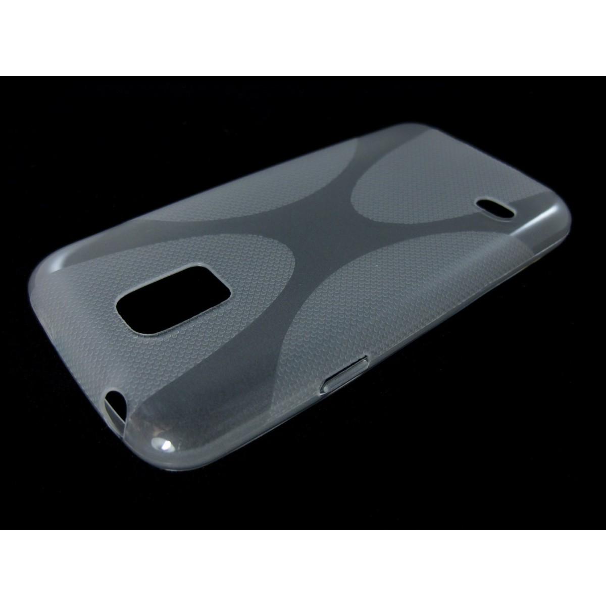 Funda Gel Tpu Samsung Galaxy S5 Mini G800F  X Line Color Transparente