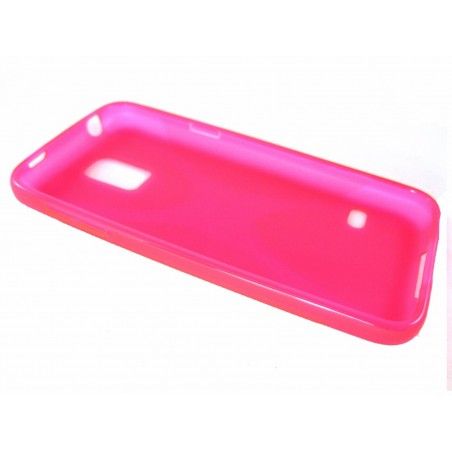 Funda Gel Tpu Samsung Galaxy S5 Mini G800F  X Line Color Rosa