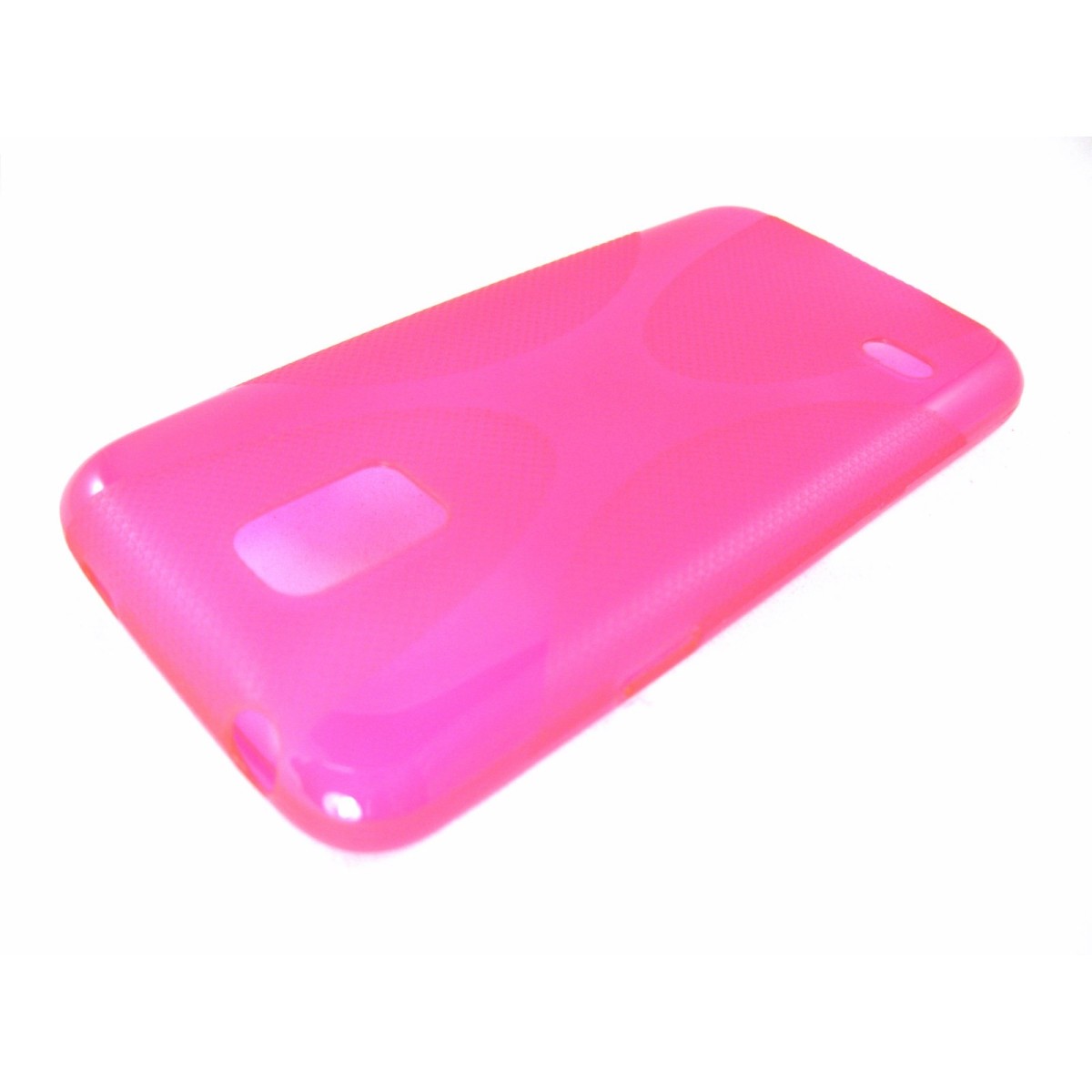 Funda Gel Tpu Samsung Galaxy S5 Mini G800F  X Line Color Rosa