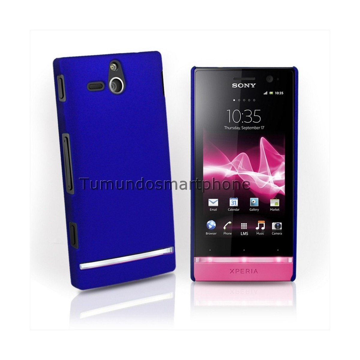 Carcasa Dura Sony Xperia U St25i Color Azul
