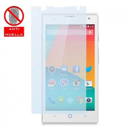 3x Protector Pantalla Mate Antihuellas (Anti-Glare) para Zte Blade G Lux