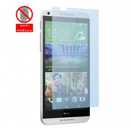 3x Protector Pantalla Mate Antihuellas (Anti-Glare) para HTC Desire 816