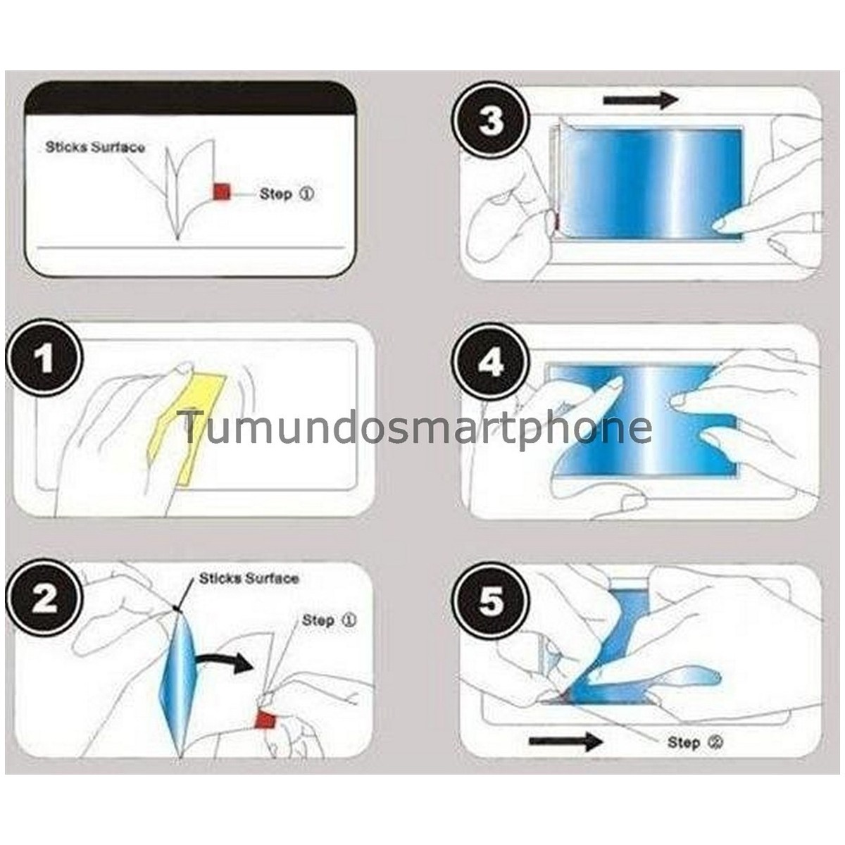 3 X Protector Pantalla Anti-Glare Sony Xperia U St25i