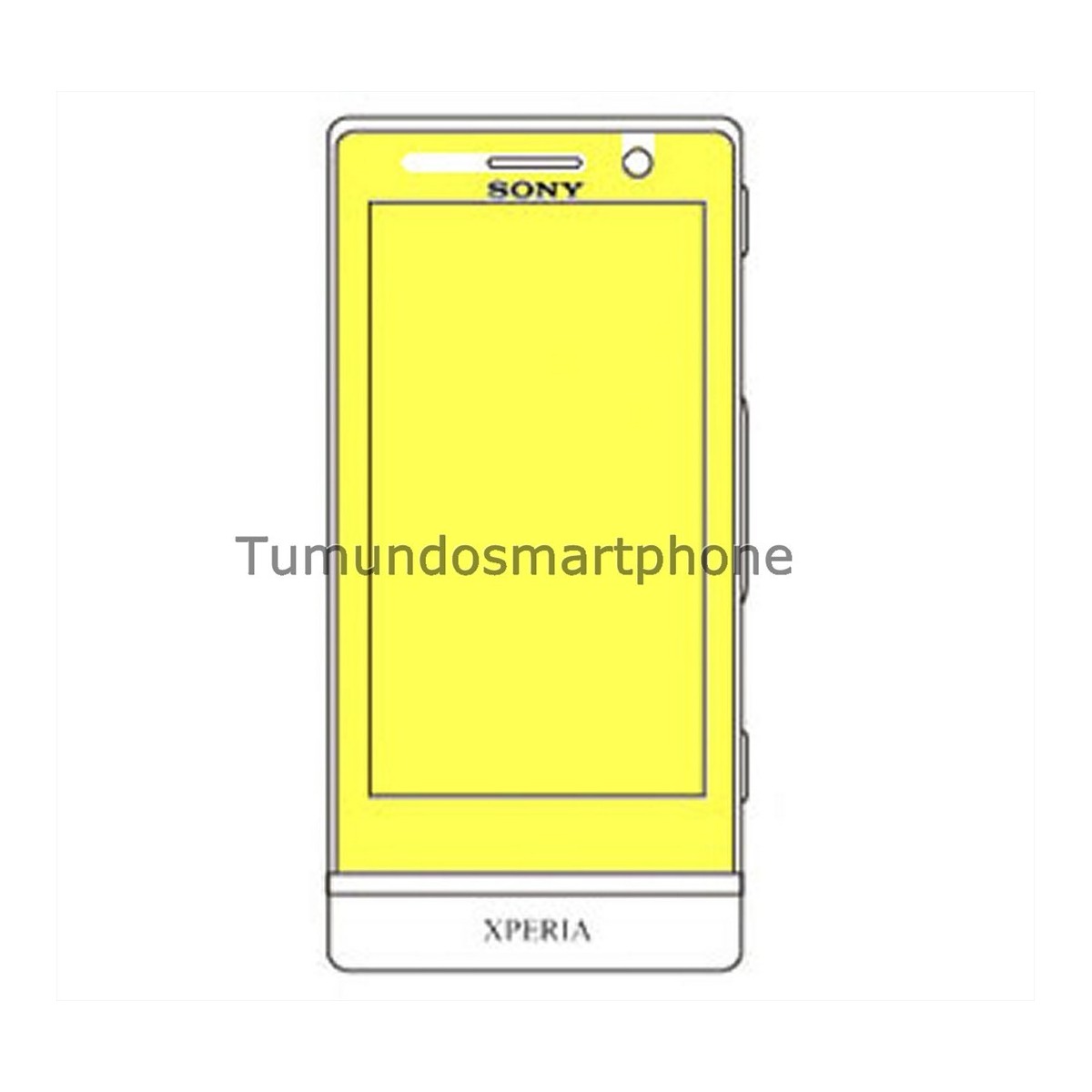 3 X Protector Pantalla Anti-Glare Sony Xperia U St25i