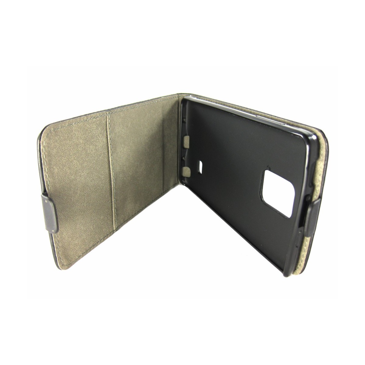 Funda Piel Premium Ultra-Slim Samsung Galaxy Note Edge N915Fy Negra