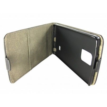 Funda Piel Premium Ultra-Slim Samsung Galaxy Note Edge N915Fy Negra