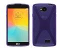 Funda Gel Tpu Lg F60 D390N X Line Color Morada