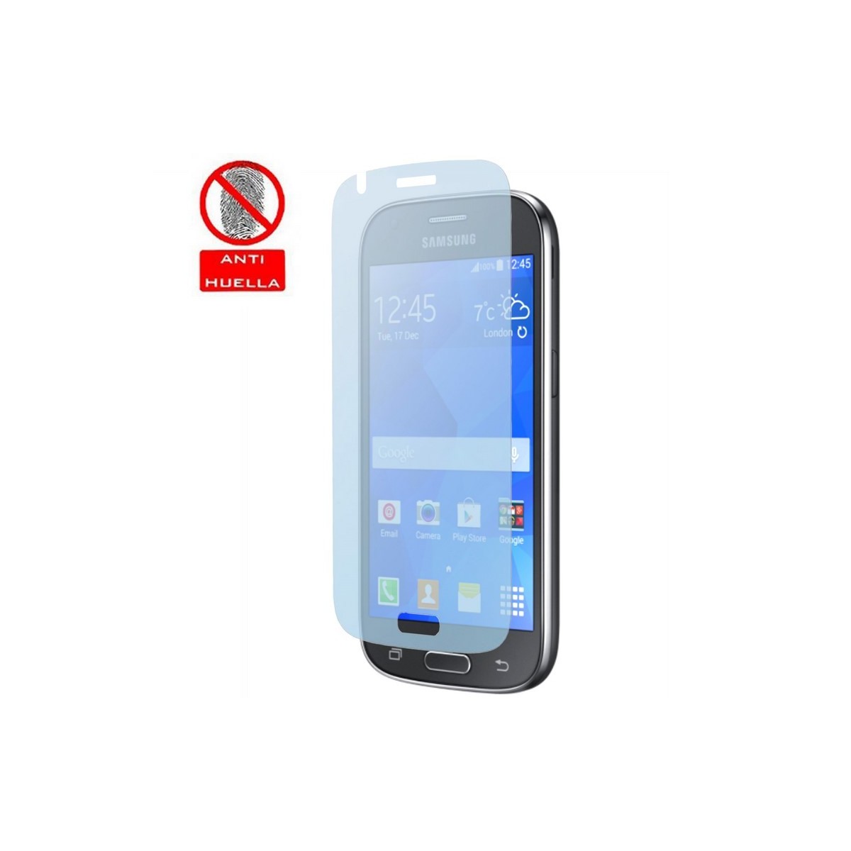 3x Protector Pantalla Mate Antihuellas (Anti-Glare) para Samsung Galaxy Ace 4 G357Fz