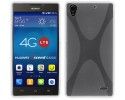 Funda Gel Tpu Huawei Ascend G620S X Line Color Transparente