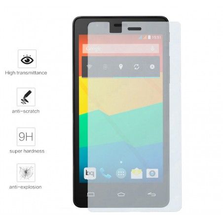 Protector Pantalla Cristal Templado para Bq Aquaris E4.5 / Fnac Phablet 2 4.5" Vidrio