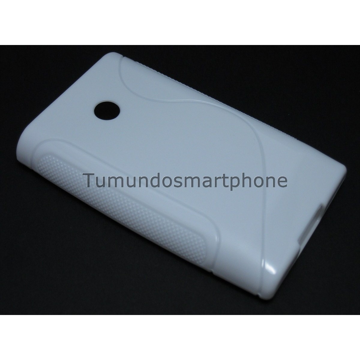 Funda Gel Tpu Lg Optimus L3 E400 S Line Color Blanca
