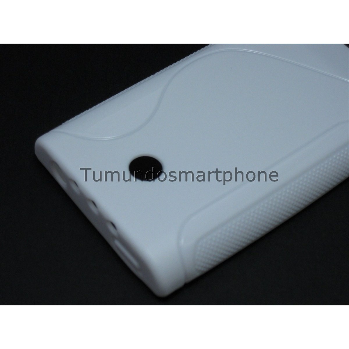 Funda Gel Tpu Lg Optimus L3 E400 S Line Color Blanca