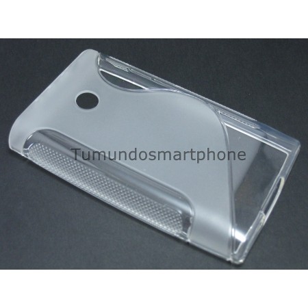 Funda Gel Tpu Lg Optimus L3 E400 S Line Color Transparente