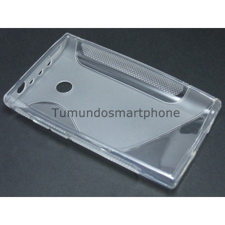 Funda Gel Tpu Lg Optimus L3 E400 S Line Color Transparente