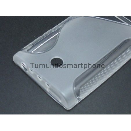 Funda Gel Tpu Lg Optimus L3 E400 S Line Color Transparente