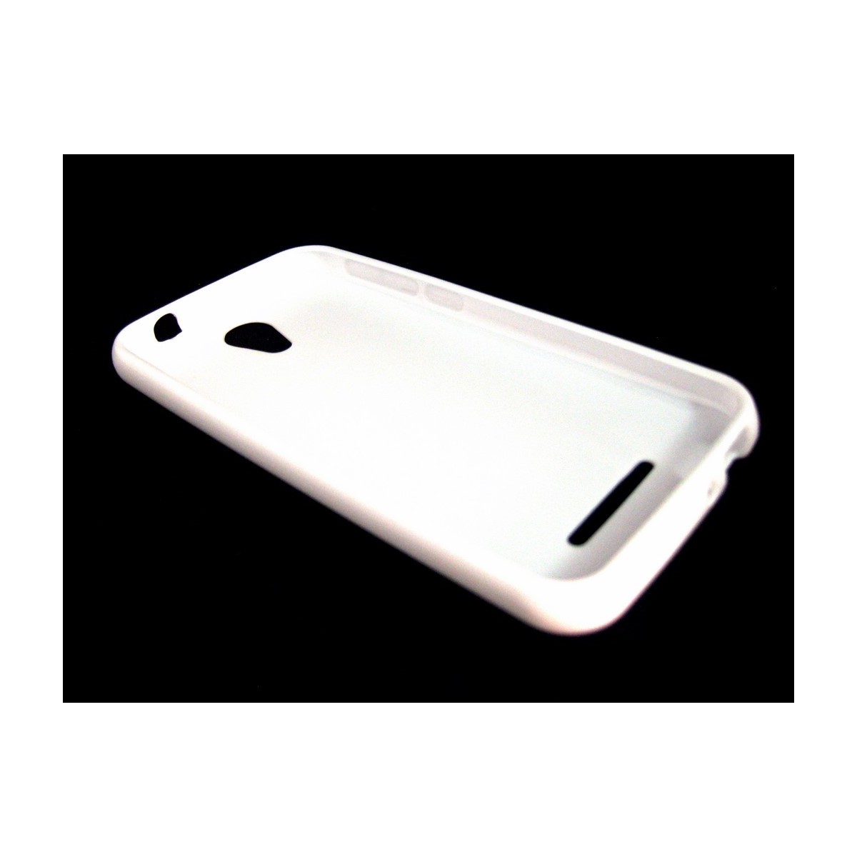 Funda Gel Tpu para Vodafone Smart 4 Power Color Blanca
