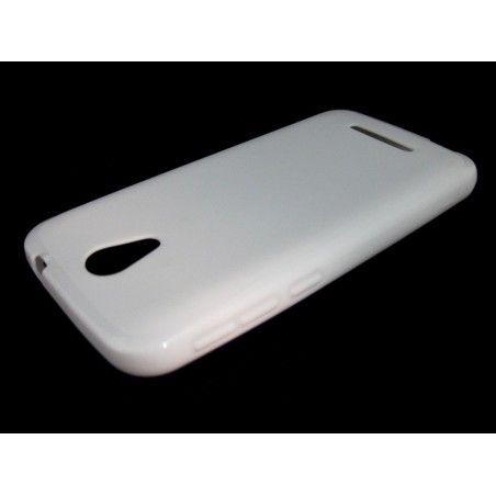 Funda Gel Tpu para Vodafone Smart 4 Power Color Blanca