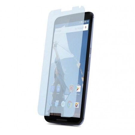 3x Protector Pantalla Ultra-Transparente para Motorola Google Nexus 6