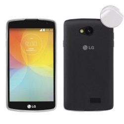 Funda Gel Tpu Fina Ultra-Thin 0,3mm Transparente para Lg F60 D390N