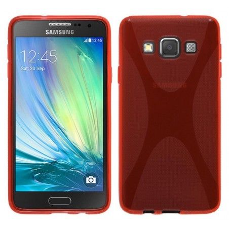 Funda Gel Tpu Samsung Galaxy A5 A500Fu X Line Color Roja