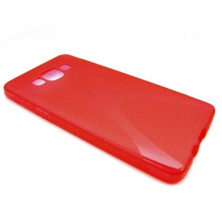 Funda Gel Tpu Samsung Galaxy A5 A500Fu X Line Color Roja