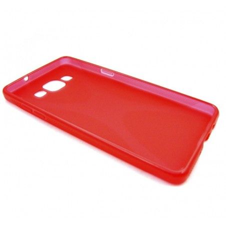 Funda Gel Tpu Samsung Galaxy A5 A500Fu X Line Color Roja