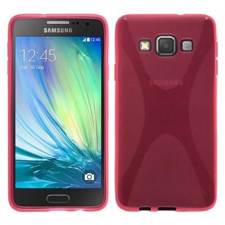 Funda Gel Tpu Samsung Galaxy A5 A500Fu X Line Color Rosa