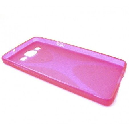 Funda Gel Tpu Samsung Galaxy A5 A500Fu X Line Color Rosa