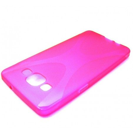 Funda Gel Tpu Samsung Galaxy A5 A500Fu X Line Color Rosa