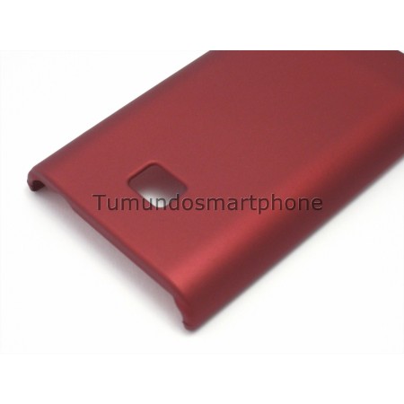 Carcasa Dura Lg Optimus L3 E400 Color Roja