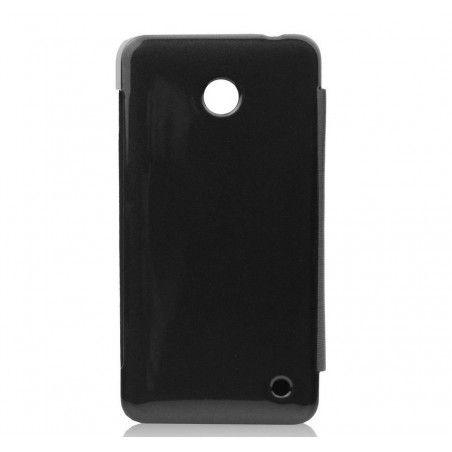 Funda Flip Cover S-View Nokia Lumia 630 / 635 Color Negra