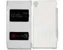 Funda Flip Cover S-View Sony Xperia Z3 Color Blanca