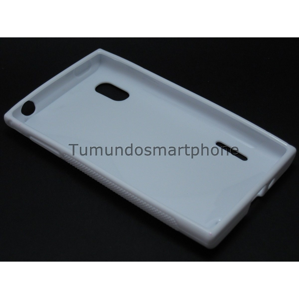 Funda Gel Tpu Lg Optimus L5 E610 S Line Color Blanca