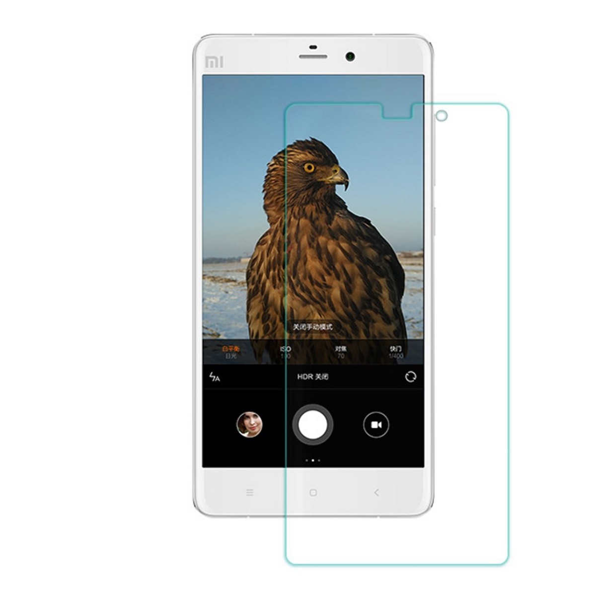 Protector Pantalla Cristal Templado para Xiaomi Mi Note 5.7" Vidrio