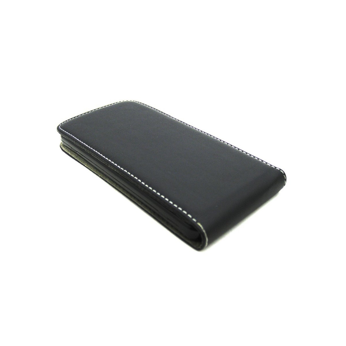 Funda Piel Premium Ultra-Slim Wiko Getaway Negra