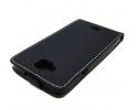 Funda Piel Premium Ultra-Slim Wiko Slide Negra