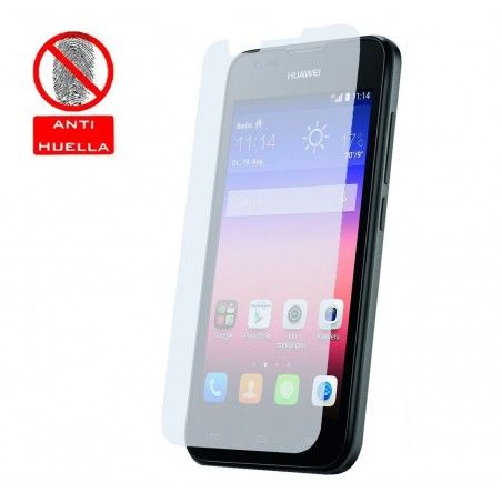3x Protector Pantalla Mate Antihuellas (Anti-Glare) para Huawei Ascend Y550